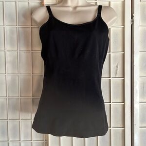 NWT!! VVX Womens Shapewear Black Camisole Neck Tank Tops - Body Shaper For Women